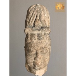 Pièce antique unique - 10-12 eme siècle - Inde - LBO ANTIQUES