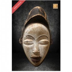 Punu mask - Gabon - Africa