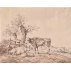 Peinture pastorale Hendrik Bakhuyzen