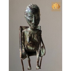 LBO ANTIQUES - altar fetish couple - Lobi people - Burkina Faso