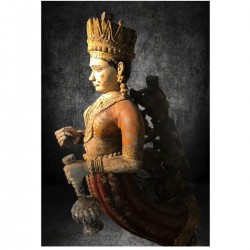 Indian apsara 18th century Patan forsale by LBO ANTIQUES