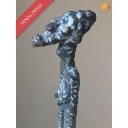 Filiform bronze statue -...