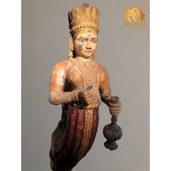 Indian apsara 18th century Patan forsale by LBO ANTIQUES